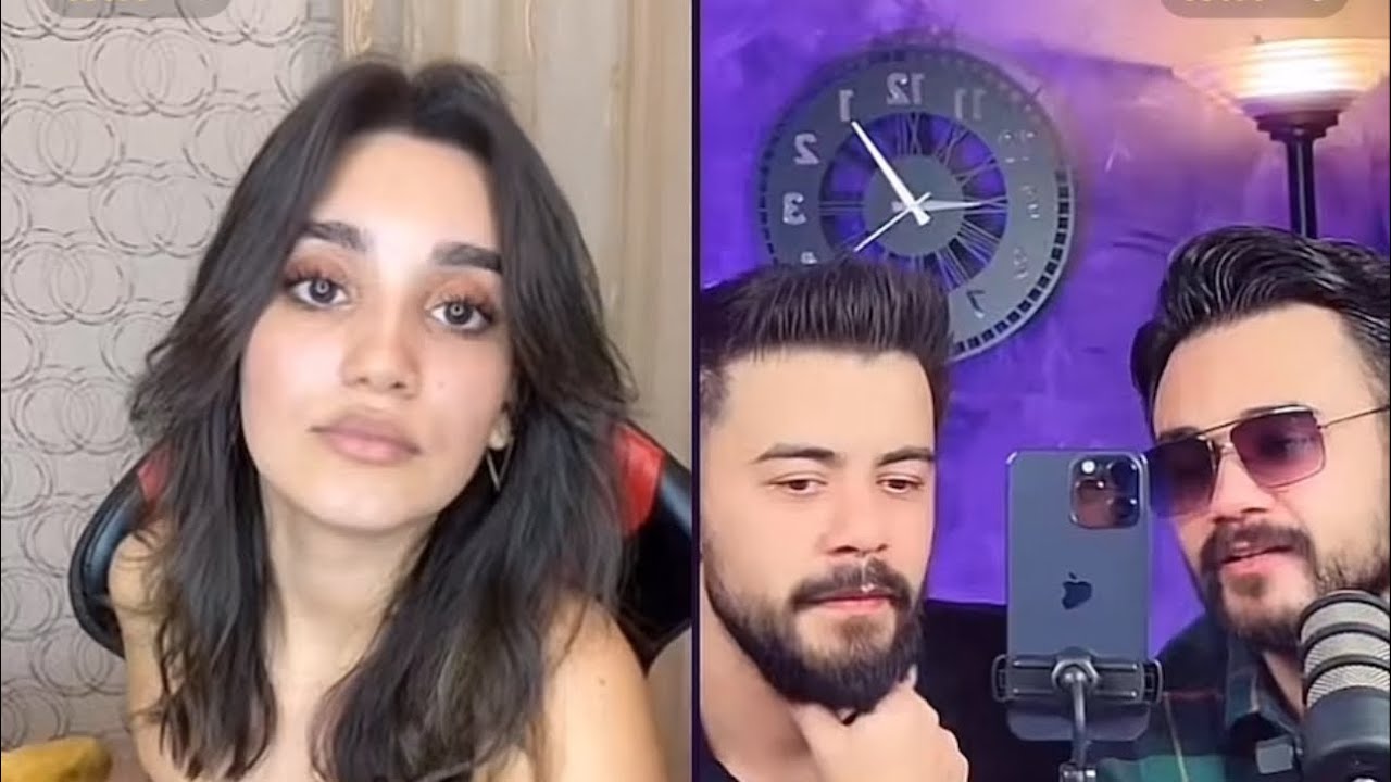 Tiktok Aytacın canlısında Yakışıklı və Şirin davası