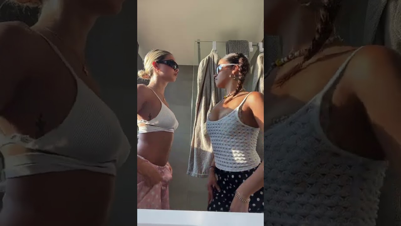 TIKTOK DI ALESSIA LANZA CON YASMIN BARBIERI #alessialanza #yasminbarbieri #shorts