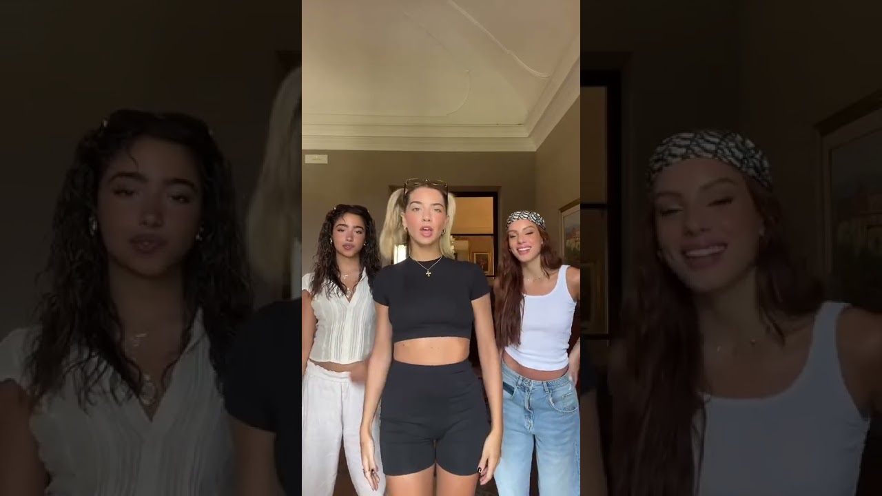 TIKTOK DI ALESSIA LANZA, EMILY PALLINI E YASMIN BARBIERI #tiktok #defhouse #shorts #alessialanza