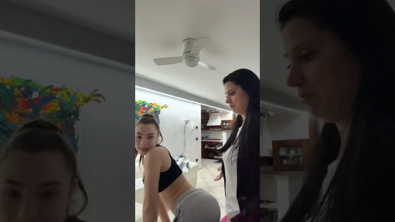 TikTok di Alice Mordenti con la mamma #shorts #tiktok