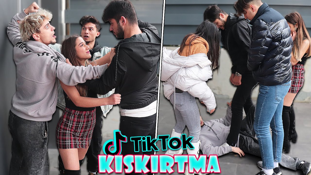 TikTok ÇEKENLERE KIŞKIRTMA YAPMAK! (Sonu Kötü Biten Şaka)