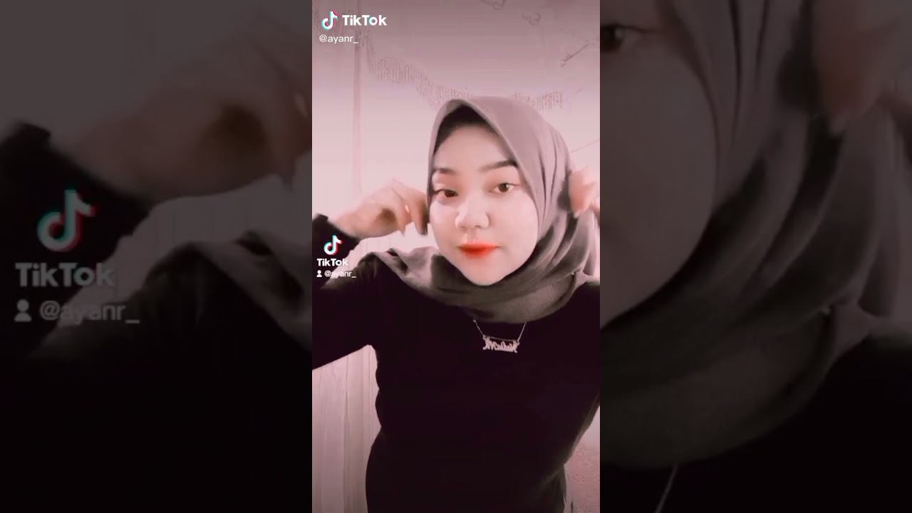tiktok jilbobs bokong montok cantik susu gede banget
