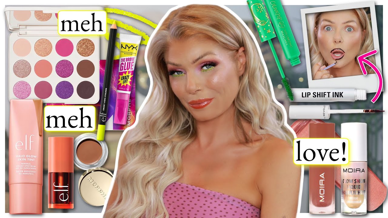 TIKTOK LOVES THIS NEW DRUGSTORE MAKEUP BUT DO I?! | What's New At The Drugstore?