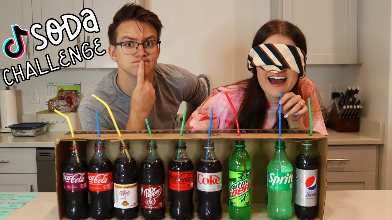 TikTok Soda Taste Test Challenge!
