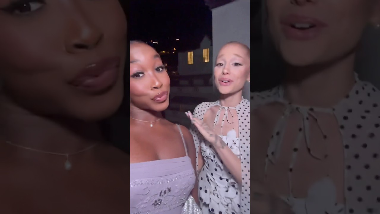 TikTok star Nia Ivy does her famous Nicki Minaj impression for Ariana Grande