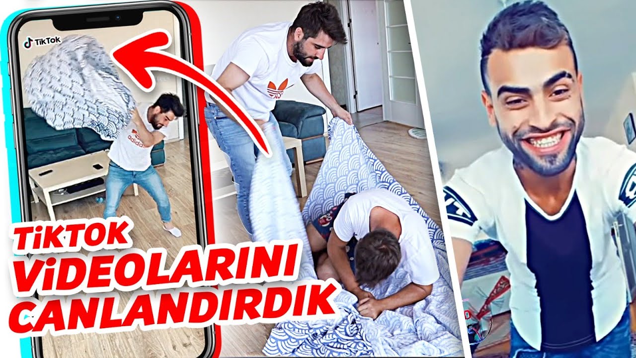 TIKTOK VIDEOLARINI CANLANDIRDIK!