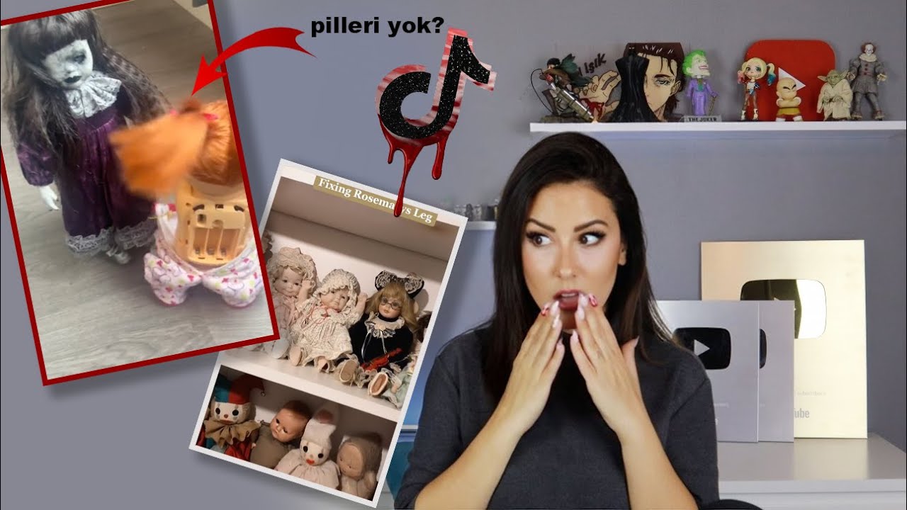 TikTok'un LANETLİ Bebekleri ve ardındaki ürkütücü hikayeler