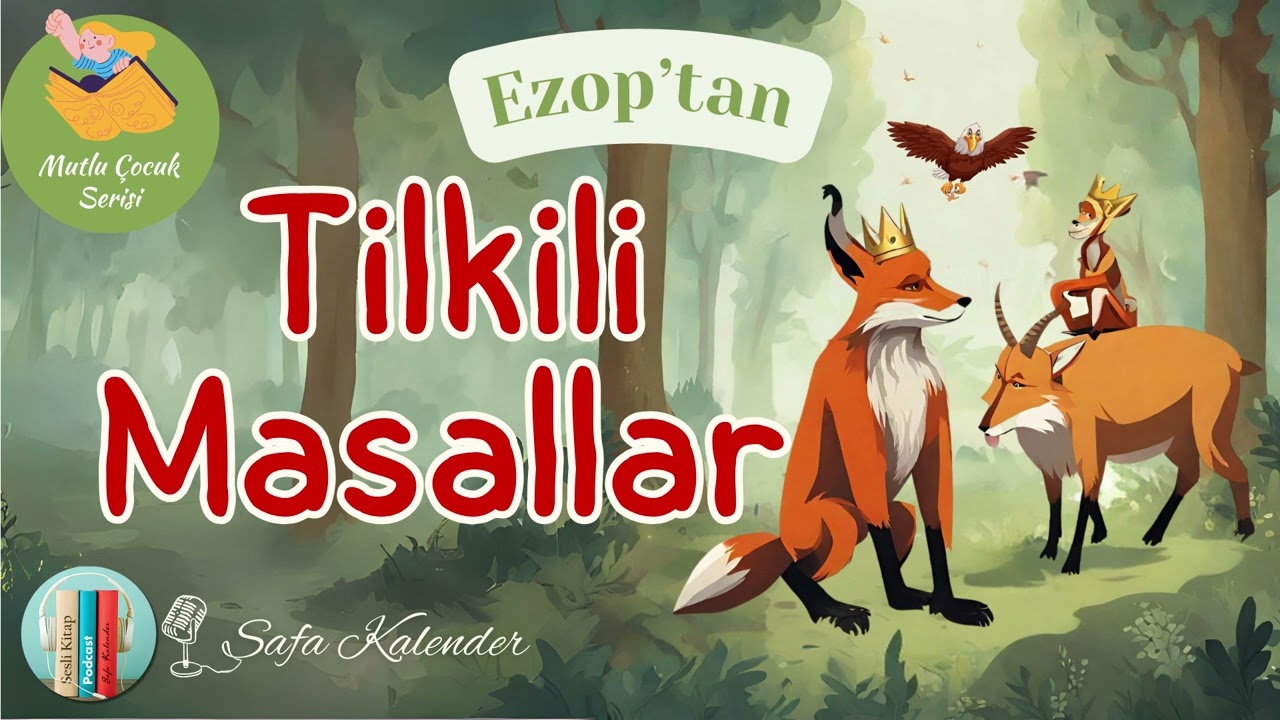 Tilki ile Keçi | Ezop Masalları | Çocuk Masalları