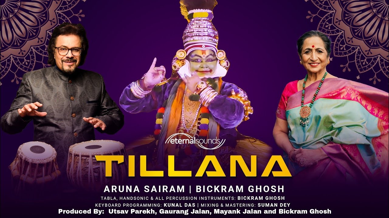 Tillana | Story Of Lord Krishna | Aruna Sairam | Bickram Ghosh | Jaya Seal Ghosh | Eternal Sounds