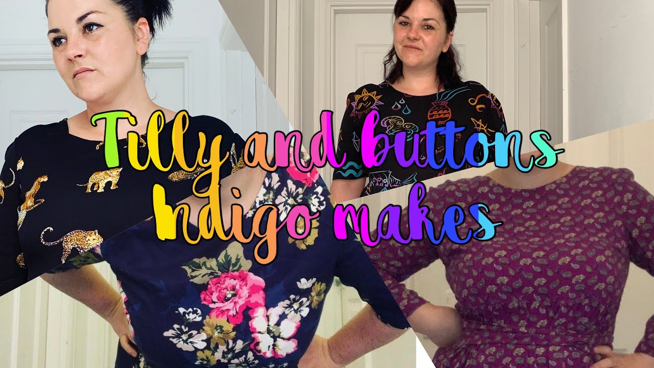 Tilly and buttons indigo dress makes/pattern review