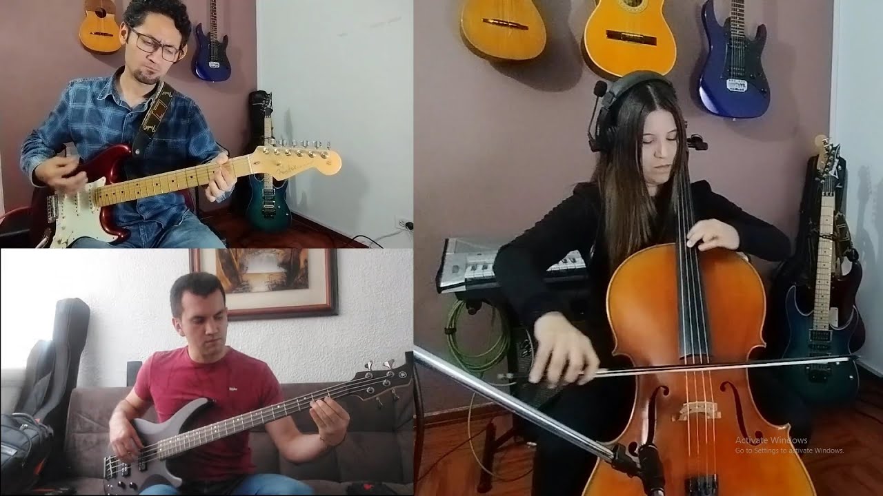 Time - Pink Floyd (Cover on Cello by Ana Arango & Omar Ortiz/Mauricio Fisco)
