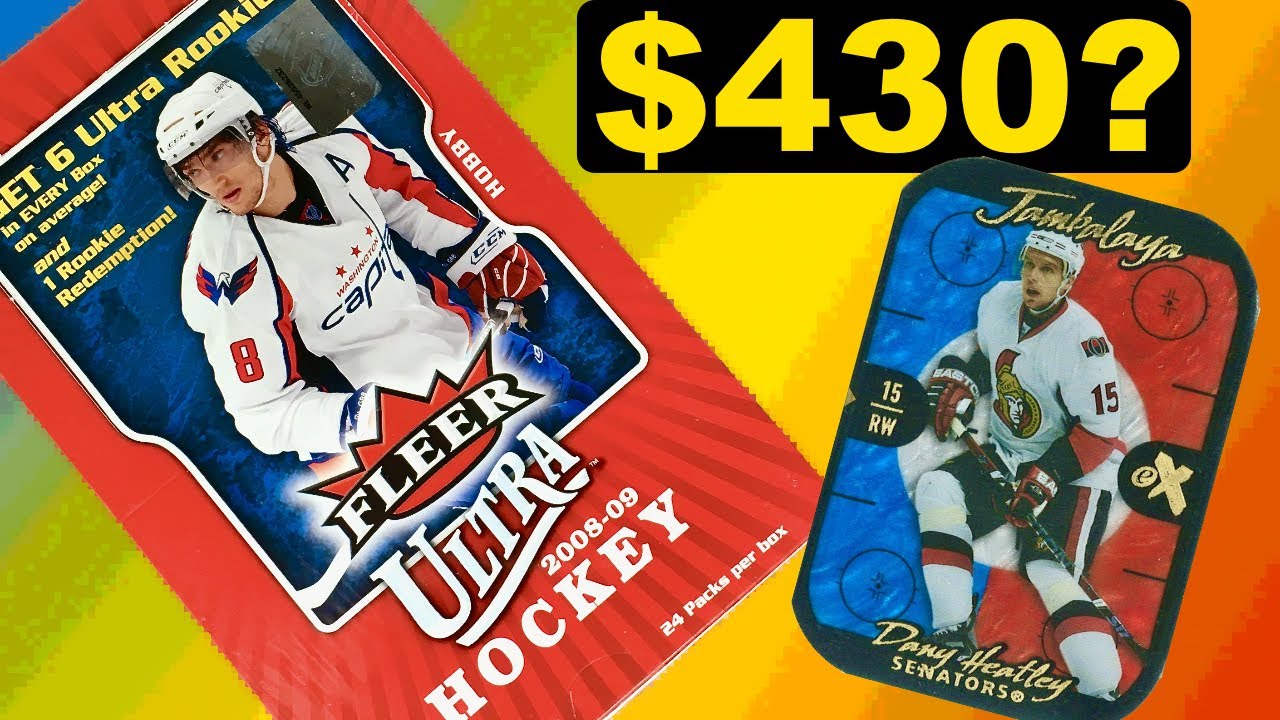 Time To Quit?? - 2008-09 Fleer Ultra Hockey Hobby Box Break #3