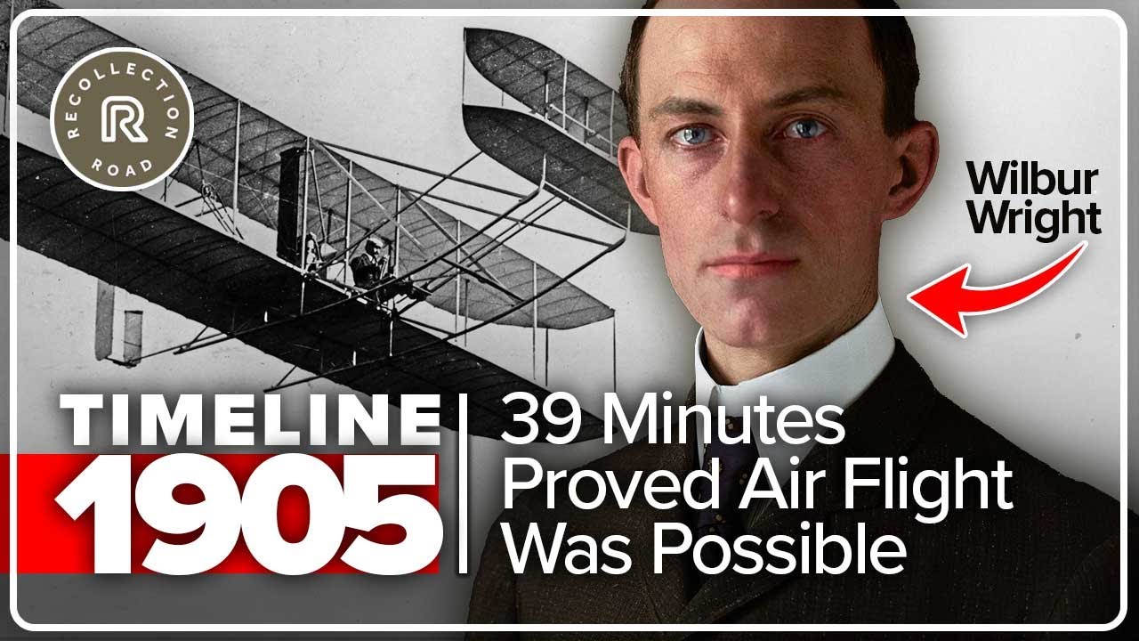 Timeline 1905 - A 39 Minute Flight, the Largest Diamond, and the Theory of Relativity