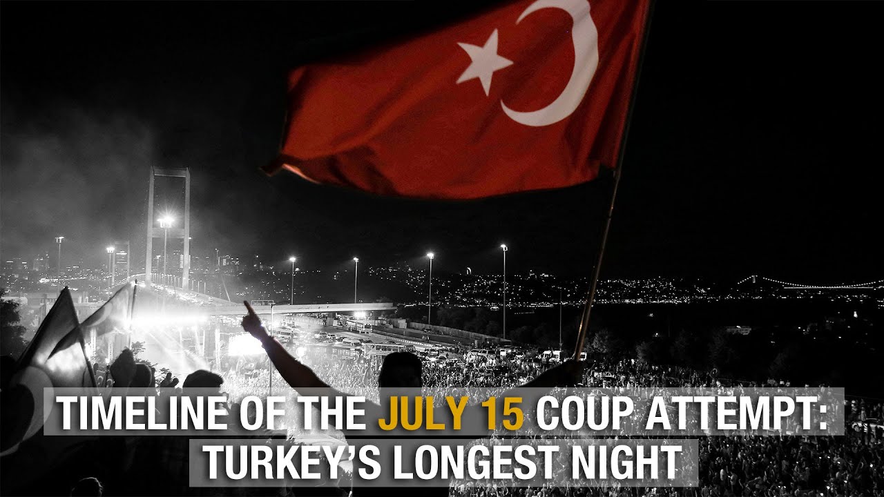 Timeline of the July 15 coup attempt: Turkey's longest night