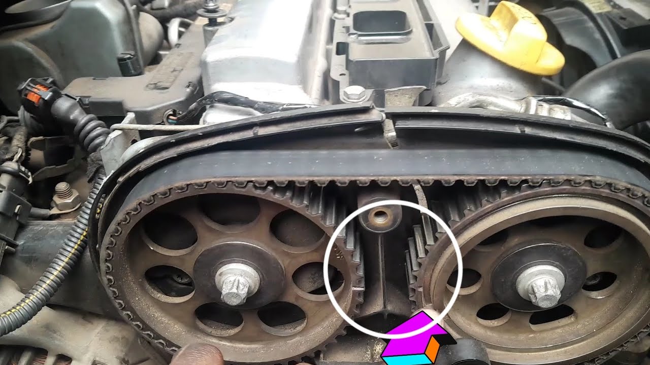 Timing marks for Opel zafira