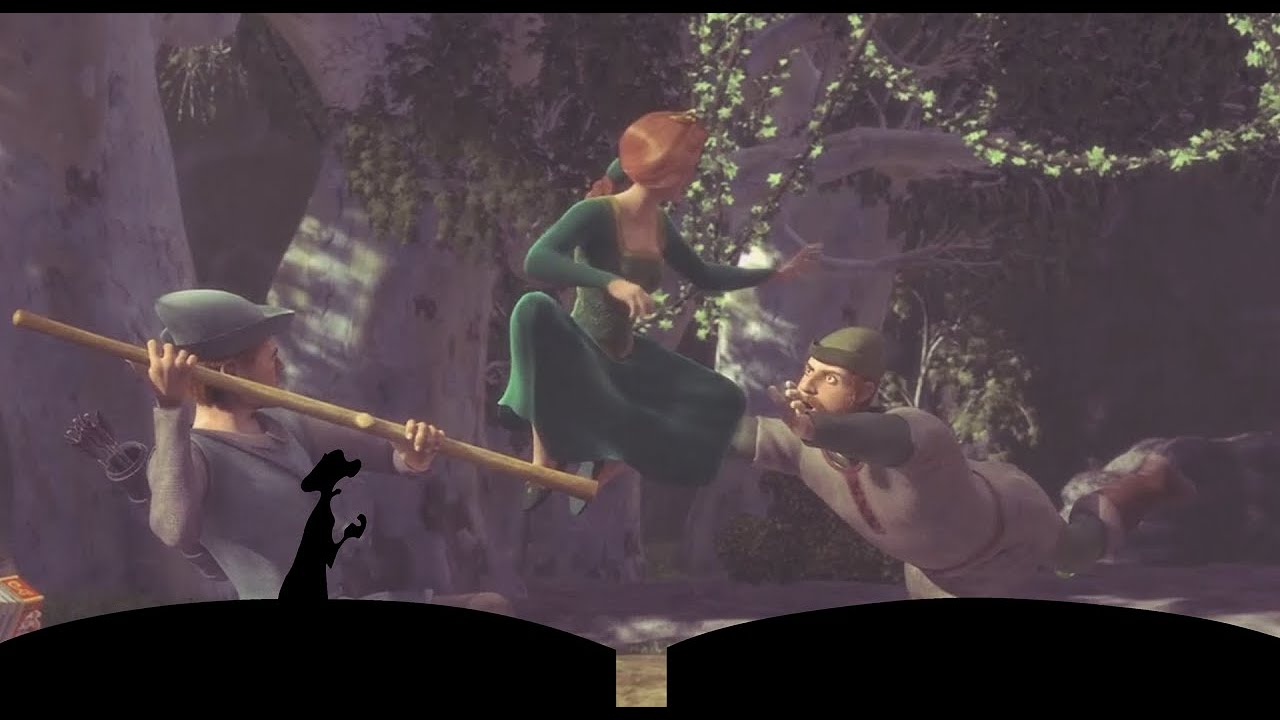 Timon and Pumbaa Interrupt 5 Shrek