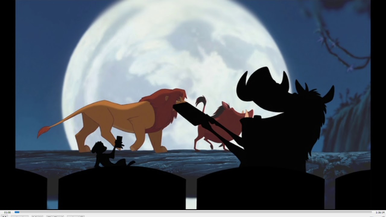 Timon y Pumbaa at the Cinema: The Lion King 1½ (Spanish)