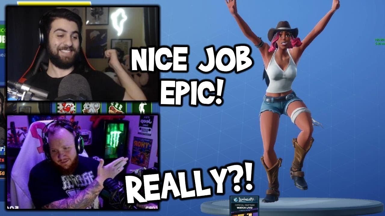 TimTheTatman & Sypher React To *NEW* JIGGLE Feature on Calamity Skin! | Fortnite Best Moments