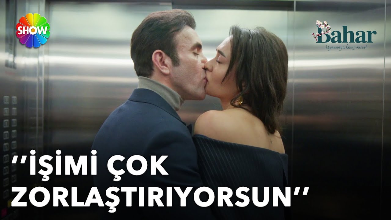 Timur, Rengin'i asansörde sıkıştırıyor! | Bahar 1. Bölüm
