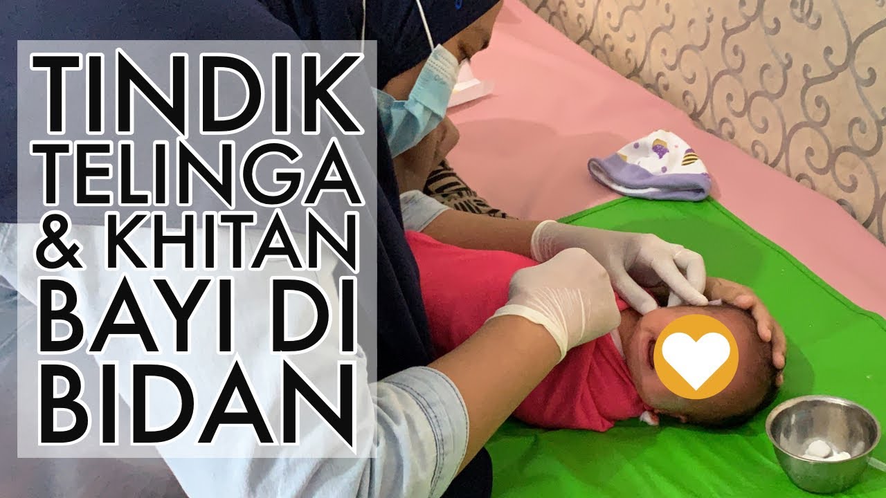 Tindik & Khitan Bayi Perempuan Di Bidan | Busui Vlog