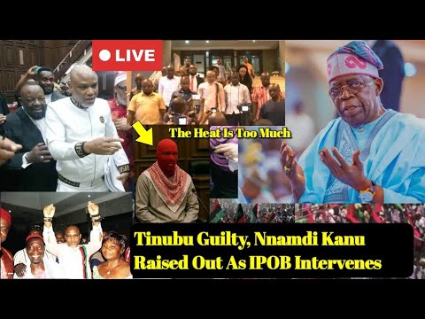 Tinubu Guilty, Nnamdi Kanu Raised Out As IPOB Sends Unbelievable Letter To Nigerian Government