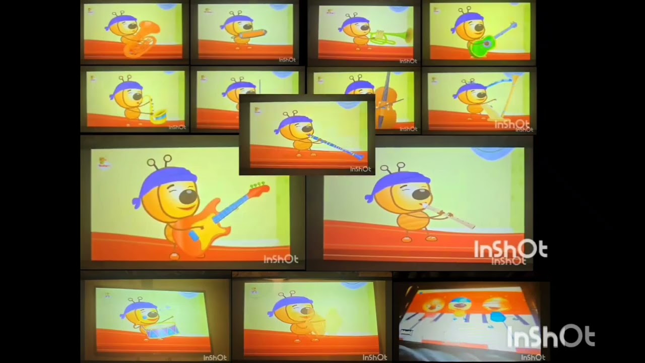 Tiny Beats Baby Tv👶📺Music Instruments🎵🎶At The Same Time & Tiny Playground Baby Tv👶📺