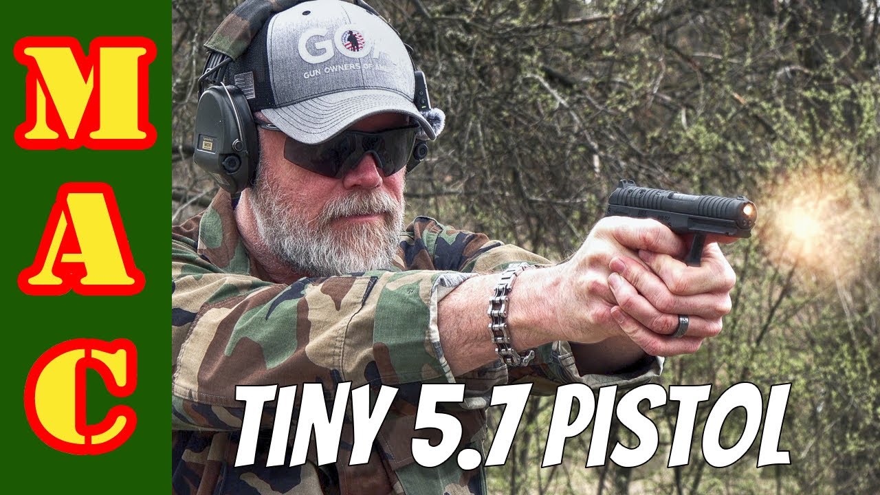 Tiny Keltec PR57 Pistol - 5.7x28!