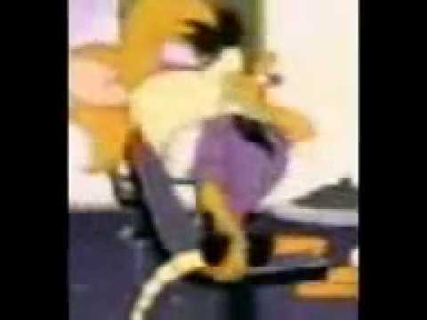 Tiny Toons Rat Inhaling Smoke Scene