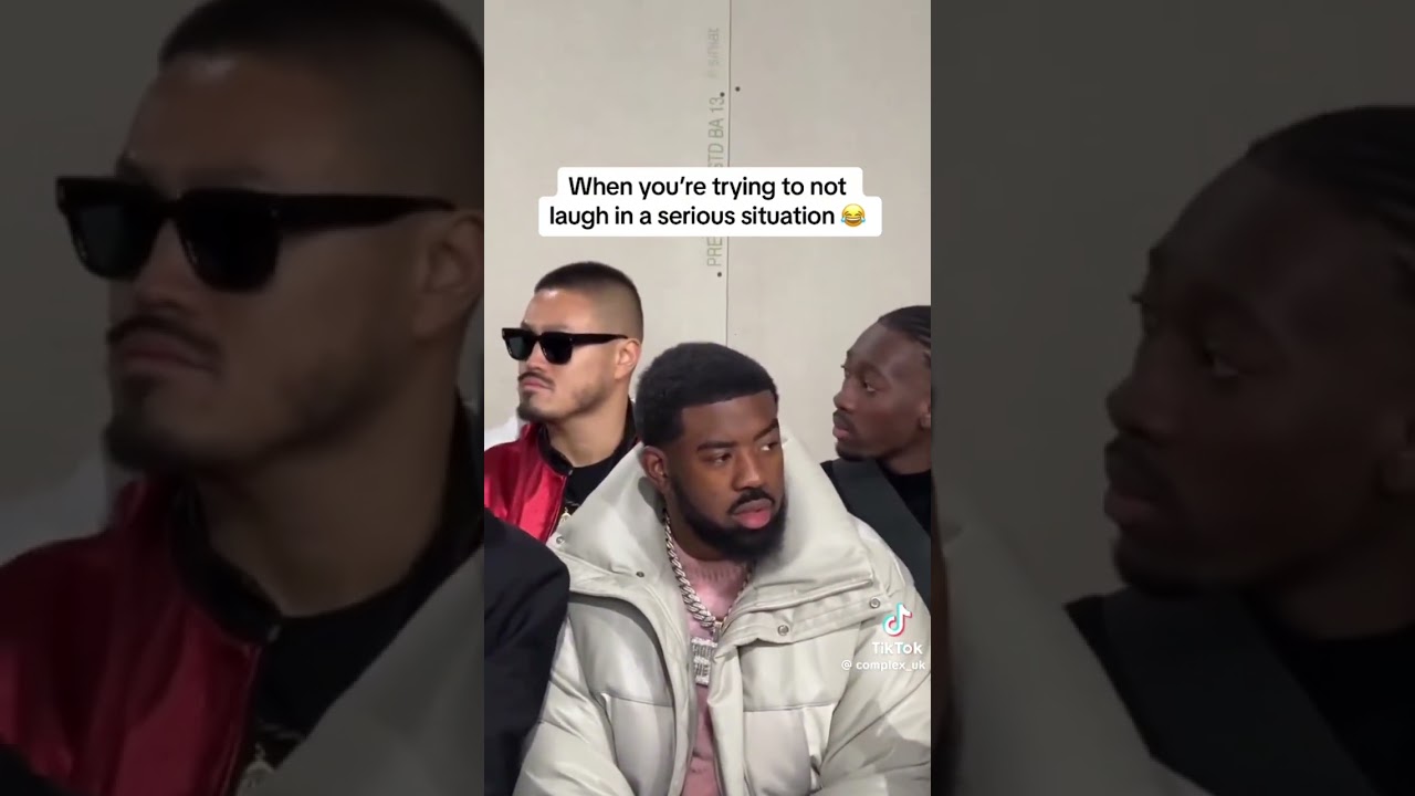 Tion Wayne laughing at models on a runway show #funny