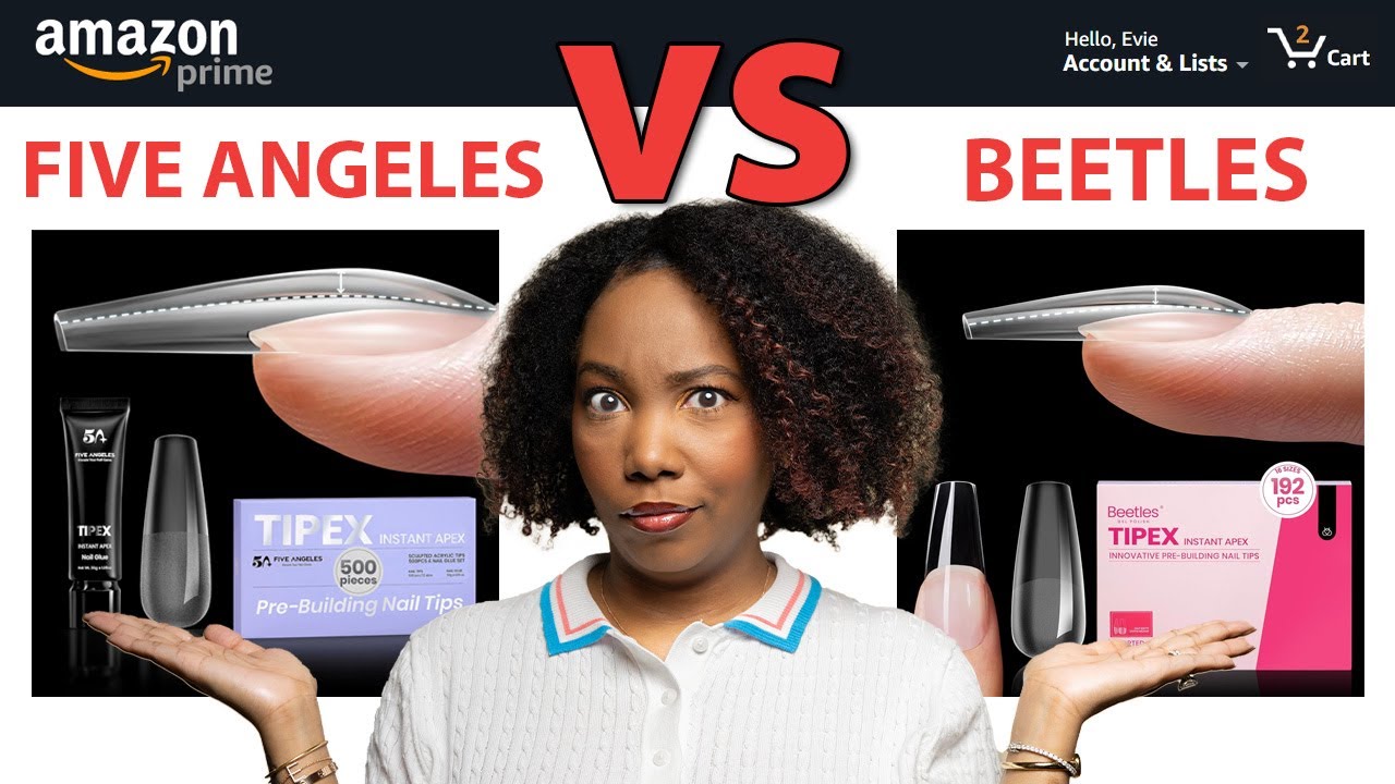 TIPEX Nails Comparison: FIVE ANGELES vs. BEETLES