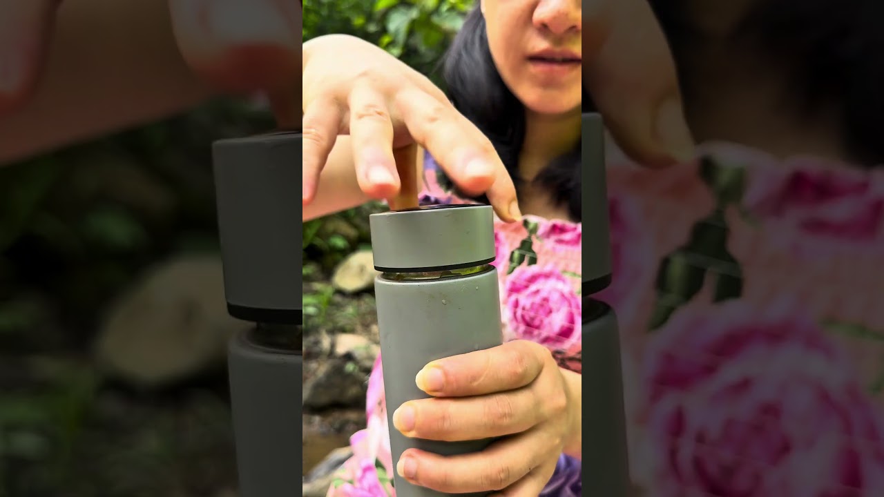 tips: how to make a can for hot drinks #bushcraft #survival #camping #shorts
