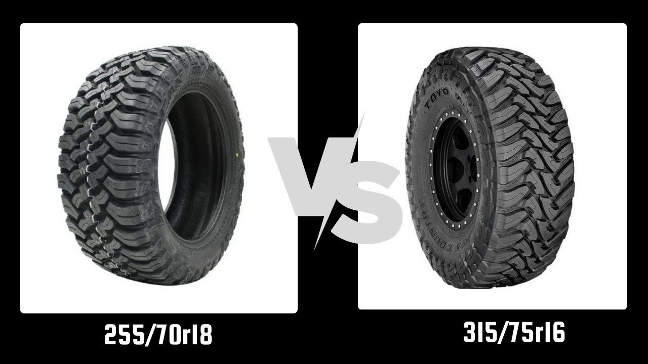 Tire Size 255/85r16 vs 315/75r16