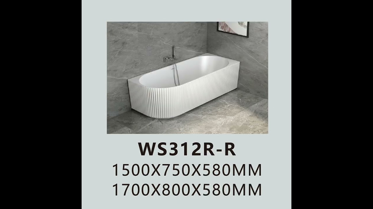 Tired of boring baths? Meet SUMI NEW Bathtub—designed for ultimate luxury & comfort!