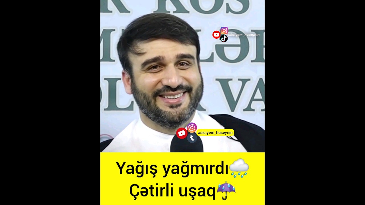 Çətirli uşaq, yağış yağmırdı...  Hacı Ramil
