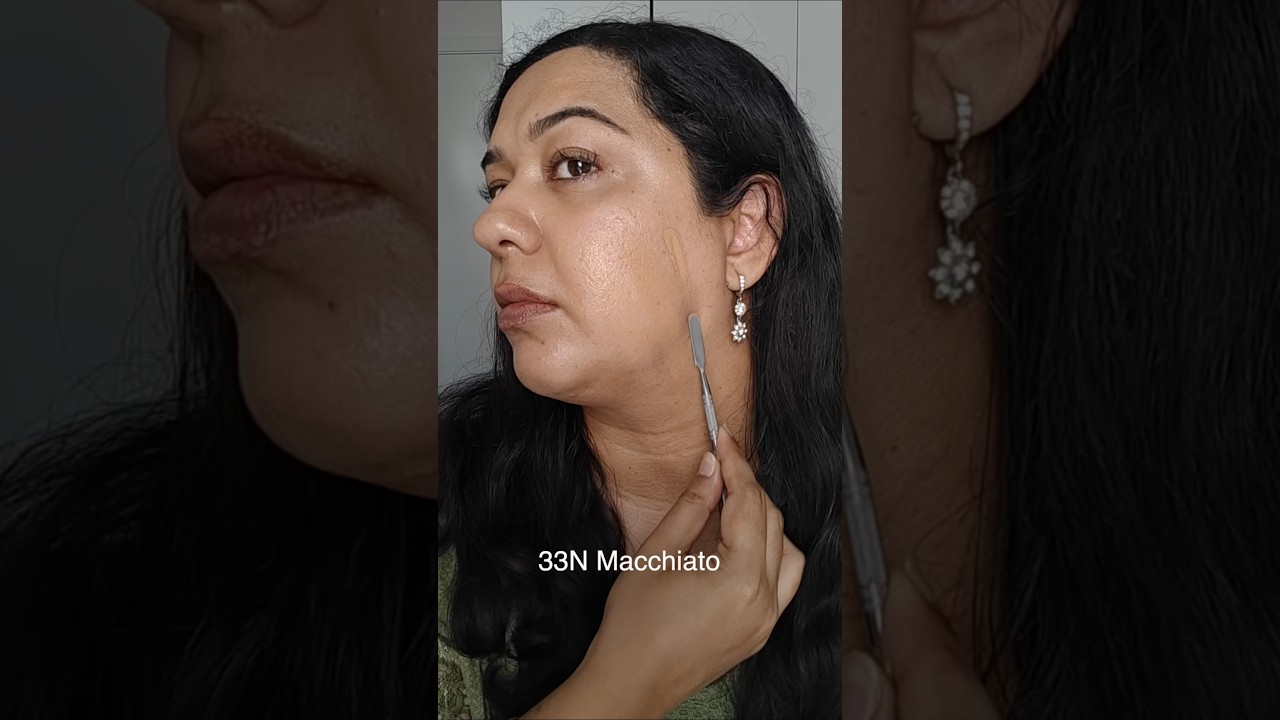 TirTir Mask fit red cushion foundation swatches | Indian skintone