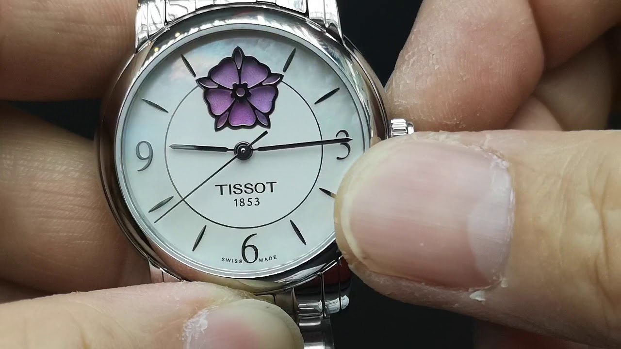 TISSOT LADY HEART FLOWER POWERMATIC 80  T050.207.11.117.05
