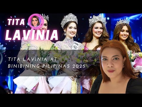 Tita Lavinia at Binibining Pilipinas 2025