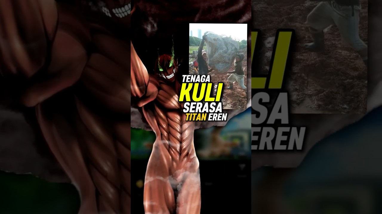 Titan Eren Tapi Versi Kuli #shorts