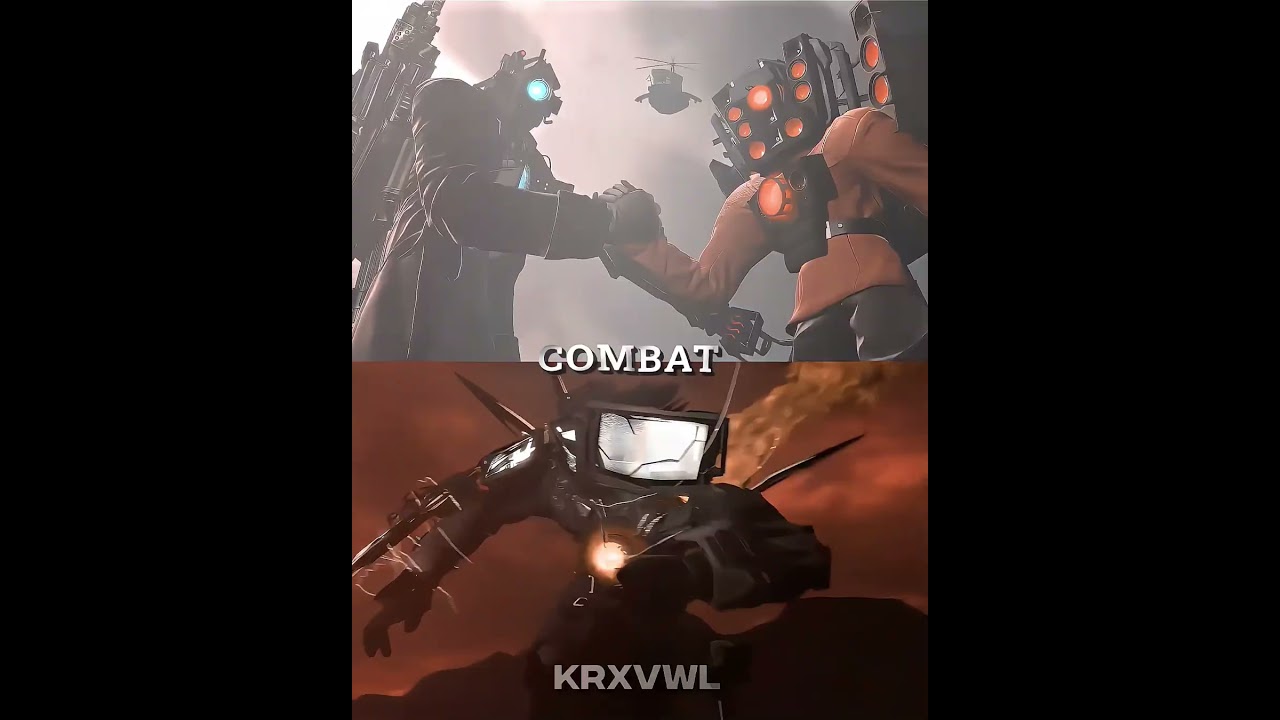 Titan Tv Man (Injured) #vs Titan Duo (Prime) || #skibiditoilet #edit #shorts #foryou #fyp #trending