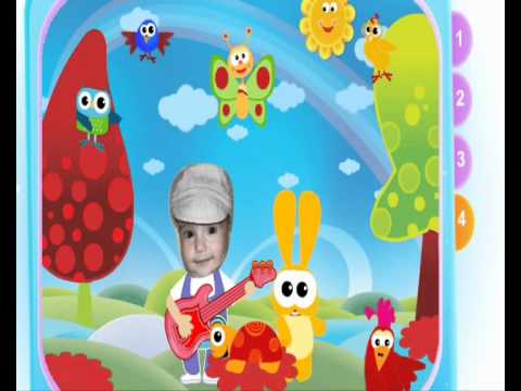 tiziano bailando el hokey pokey de baby tv