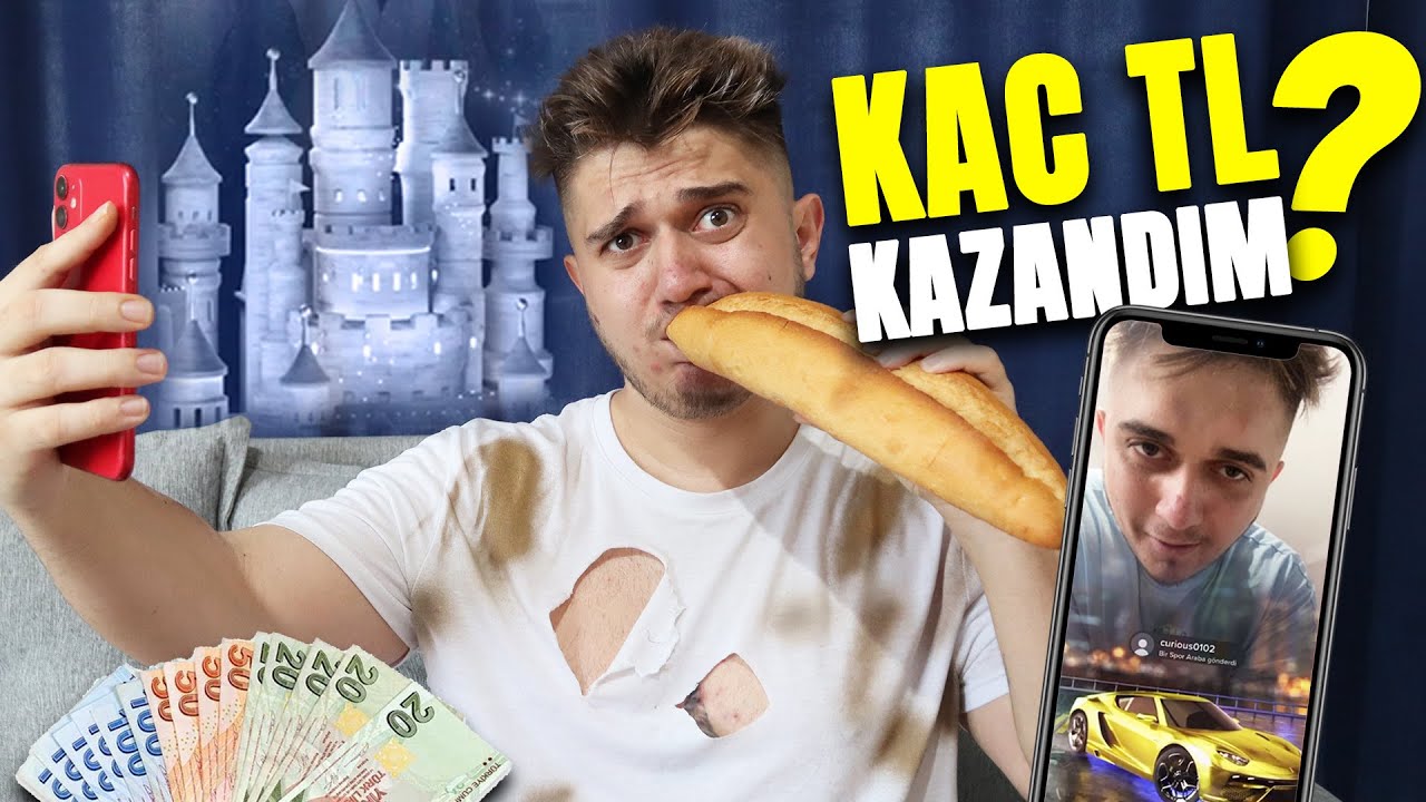 TİKTOK DİLENCİSİ OLDUM ! - Ne kadar kazandım?