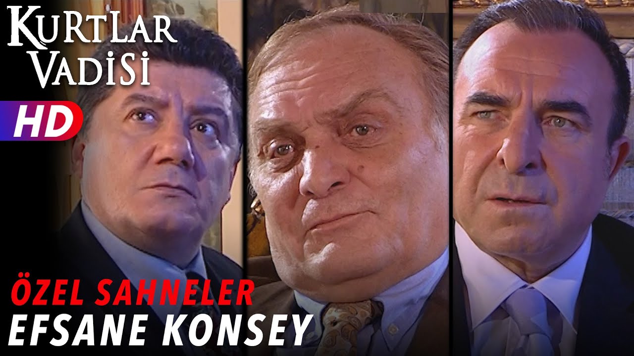Tüm Konsey Sahneleri - Kurtlar Vadisi | Özel Sahneler