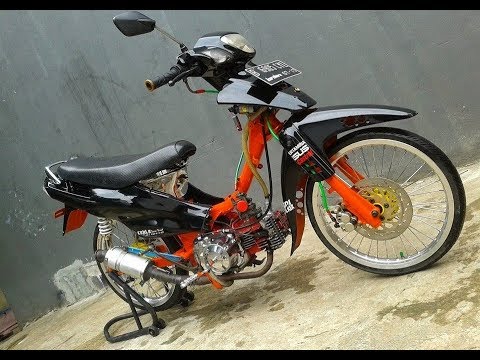 Tm2 | Video Modifikasi Motor Suzuki Shogun R 110 Look Racing Style Paling Keren Terbaru Part 2