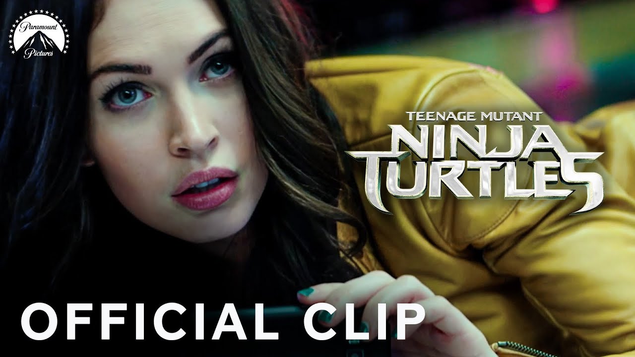 TMNT (2014) - April Meets The Turtles (Megan Fox) | Paramount Movies