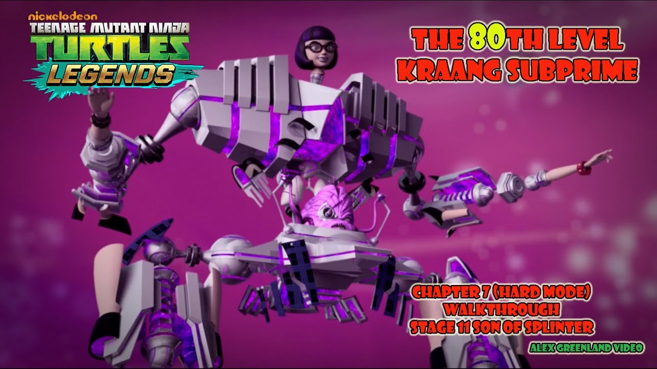 TMNT Legends - Chapter 7 (Hard Mode) - Walkthrough - Stage 11