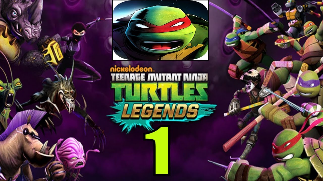 TMNT Legends Gameplay Walkthrough Part 1 (Android, iOS)