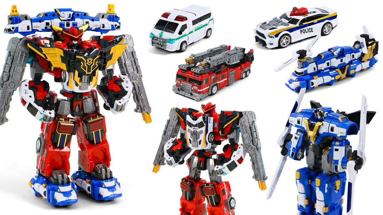 Tobot V Gigant Saver TWIN BLADE Tobot Transformation 또봇V