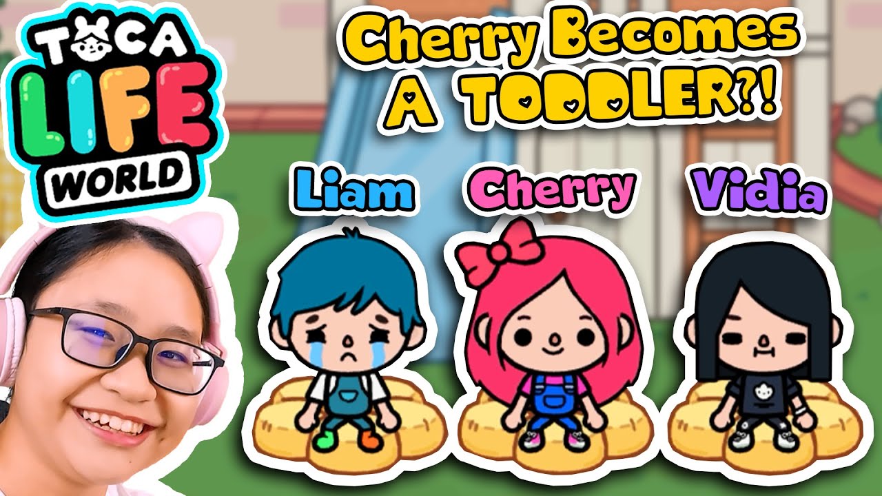 Toca Life World - Cherry Becomes a TODDLER?!!!