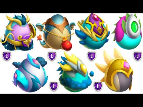 Todas Las Combinaciones Legendarias De Viento - Dragon City 2021