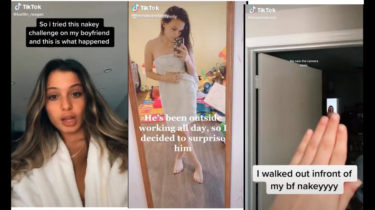 Today I Tried The Nakey Challenge and He Wasn't ImPressed TikTok
